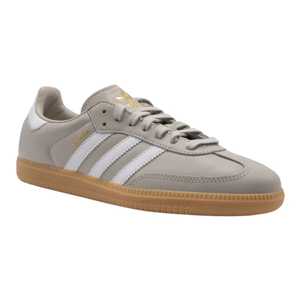 Adidas Samba OG Men's Size 9.5 Alumina White Gum Sneaker IG1024